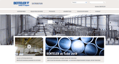 Desktop Screenshot of benteler-distribution.at